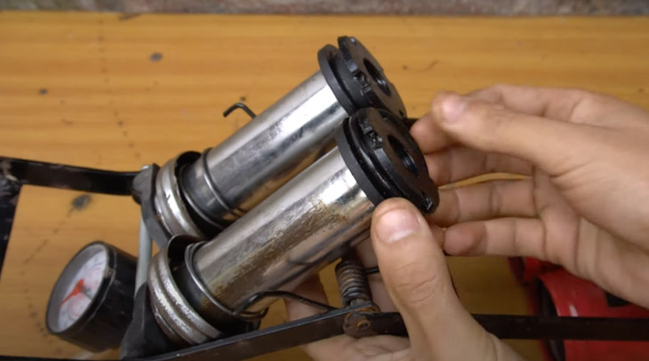 Cách sửa ống bơm hơi xe đạp